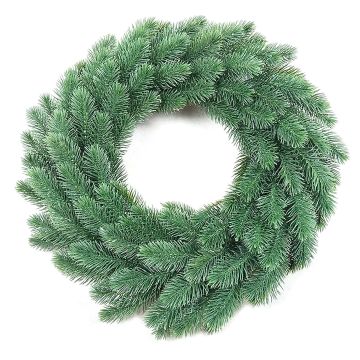 Konstgjord grankrans INARI, grön, Ø45cm Konstgjord grankrans INARI, grön, Ø45cm
