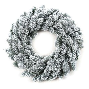 Konstgjord grankrans INARI, snötäckt, Ø45cm Konstgjord grankrans INARI, snötäckt, Ø45cm