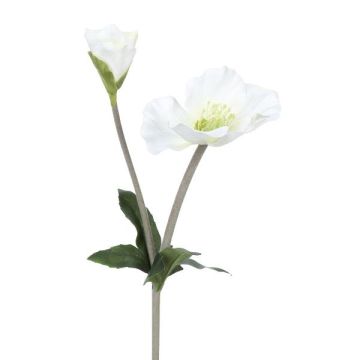 Plastblomma julros TRUNDA, vit, 45cm Plastblomma julros TRUNDA, vit, 45cm