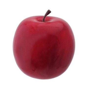 Dekorationsfrukt Äpple HUSRA med hängare, röd, 8cm Dekorationsfrukt Äpple HUSRA med hängare, röd, 8cm