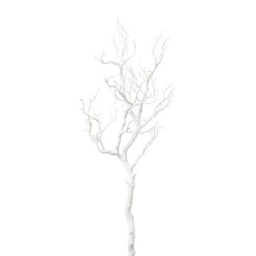 Konstgjord björkkvist DRILMO, vit, 100cm