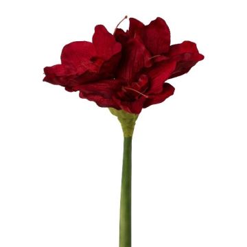 Konstgjord blomma Amaryllis WELBA, mörkröd, 65cm Konstgjord blomma Amaryllis WELBA, mörkröd, 65cm