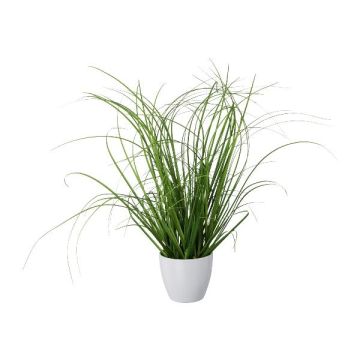 Konstgräs, lampstädningsgräs KIVRA i dekorativ kruka, grönt, 40cm Konstgräs, lampstädningsgräs KIVRA i dekorativ kruka, grönt, 40cm