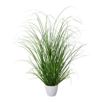 Konstgräs, lampborstgräs KIVRA i dekorativ kruka, grönt, 60cm Konstgräs, lampborstgräs KIVRA i dekorativ kruka, grönt, 60cm