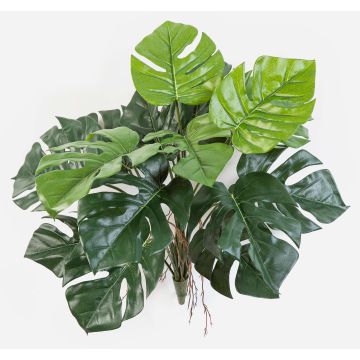 Konstgjord Philodendron Monstera Deliciosa SANCHO, stödpinne, rötter, 60cm