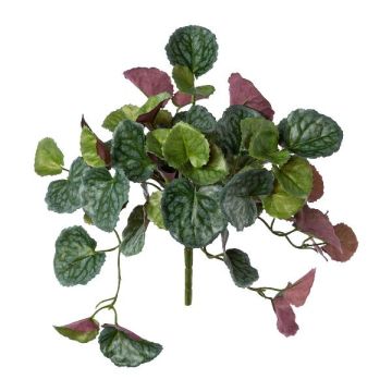 Konstgjord växt, dvärgpeppar FROHEL, sticka, grön-lila, 22,5cm