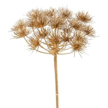 Konstgjord blomma björnklöver GAVLEN, guld, 80cm Konstgjord blomma björnklöver GAVLEN, guld, 80cm