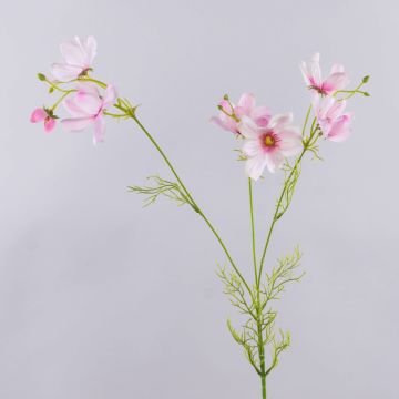 Dekorativ kvist med prydnadsblommor HISSAN, ljusrosa, 75cm Dekorativ kvist med prydnadsblommor HISSAN, ljusrosa, 75cm