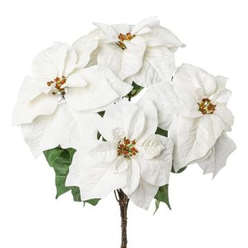 Sammetjulstjärna DRENMA, vit, 65cm Sammetjulstjärna DRENMA, vit, 65cm