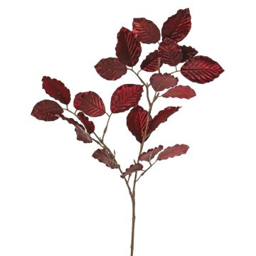 Sammet, bokkvist GALFHY, vinrödt, 70cm