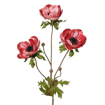 Sammet anemonkvist WINFAS, mauve, 75cm, Ø9-11cm Sammet anemonkvist WINFAS, mauve, 75cm, Ø9-11cm