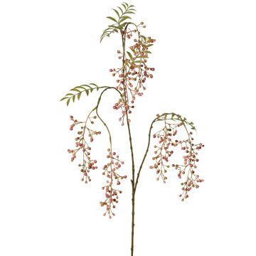 Konstgjord rönnkvist JANNAH med frukter, rosa-grön, 130cm Konstgjord rönnkvist JANNAH med frukter, rosa-grön, 130cm