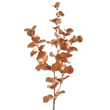 Konstgjord eukalyptusgren MALFHY, metallic-koppar, 75cm