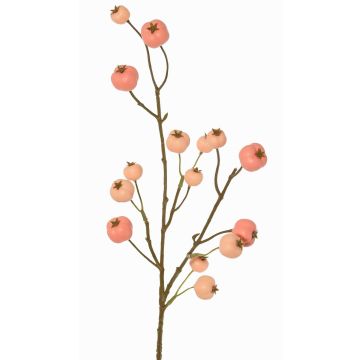 Konstgjord gren av prydnadsäpple NONGIH med frukter, ljusrosa, 60cm Konstgjord gren av prydnadsäpple NONGIH med frukter, ljusrosa, 60cm