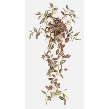 Konstgjord växt Tradescantia zebrina DIHALLO på stödpinne, hängande, grön-lila, 70cm Konstgjord växt Tradescantia zebrina DIHALLO på stödpinne, hängande, grön-lila, 70cm