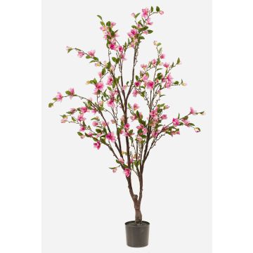 Konstgjord magnoliaträd JINKFUN med blommor, konstgjord stam, rosa, 170cm Konstgjord magnoliaträd JINKFUN med blommor, konstgjord stam, rosa, 170cm