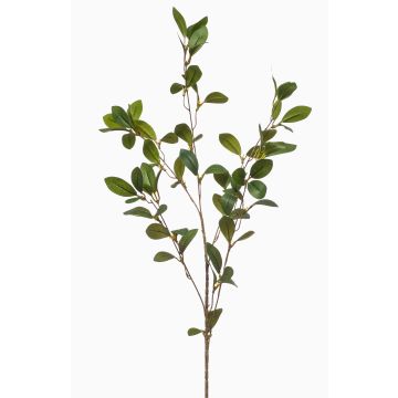 Dekorativ kvist av musbjörn LOVRIS med blommor, grön-gul, 90cm