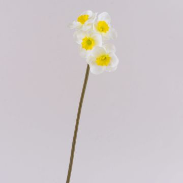 Konstgjord narciss SEPUNY, vit-gul, 40cm, Ø6cm Konstgjord narciss SEPUNY, vit-gul, 40cm, Ø6cm