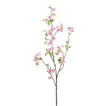 Konstgjord päronblomkvist SLOFEN med blommor, rosa, 115cm