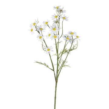 Dekorativ kvist kamomill WISOP, vit, 75cm, Ø3,5-5cm Dekorativ kvist kamomill WISOP, vit, 75cm, Ø3,5-5cm