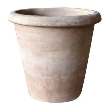 Blomkruka ELVORN, terrakotta, handgjord, patinerad, brun, 55cm, Ø58cm Blomkruka ELVORN, terrakotta, handgjord, patinerad, brun, 55cm, Ø58cm