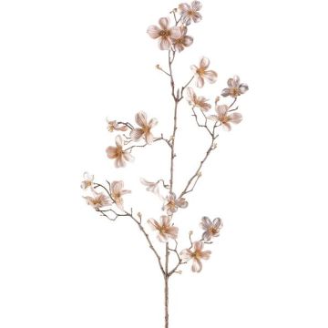 Dekorativ gren av korallbär HISOP, beige, 85cm Dekorativ gren av korallbär HISOP, beige, 85cm