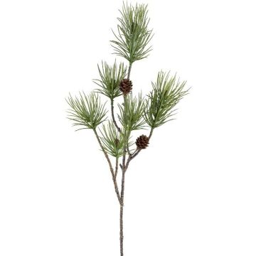 Konstgjord gren av tall GRALTO med kottar, grön, 70cm