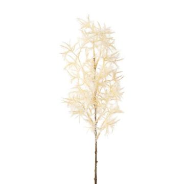 Konstgjord kvist av perukbuske SLANDE med blommor, krämfärgad, 45cm Konstgjord kvist av perukbuske SLANDE med blommor, krämfärgad, 45cm