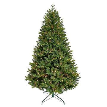 Konstgjord julgran KLAVIN SPEED, LED-belysning, 180cm, Ø115cm Konstgjord julgran KLAVIN SPEED, LED-belysning, 180cm, Ø115cm