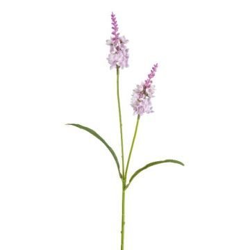Konstgjord salvia-gren LOHFER, rosa, 65cm