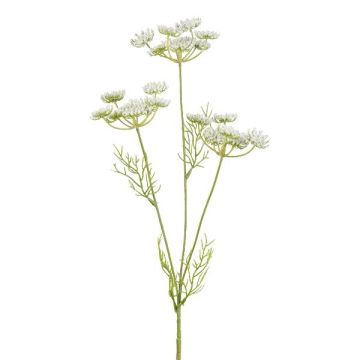 Konstgjord kvist vild morot KRAHEN, vit, 50cm Konstgjord kvist vild morot KRAHEN, vit, 50cm