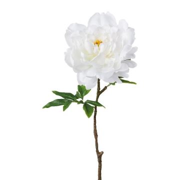 Konstblomma, pion GLOUT, vit, 65cm Konstblomma, pion GLOUT, vit, 65cm