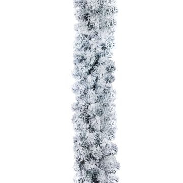 Konstgjord grangirland LARVIK, snötäckt, 270cm, Ø35cm