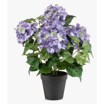 Konstgjord hortensia DORJA i dekorativ kruka, lila, 40cm Konstgjord hortensia DORJA i dekorativ kruka, lila, 40cm