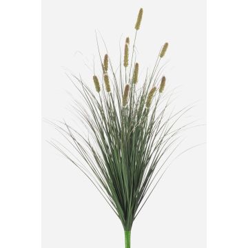 Konstgjort kanin svansgräs ELSAWE, stödpinne, ax, grönt, 90cm Konstgjort kanin svansgräs ELSAWE, stödpinne, ax, grönt, 90cm