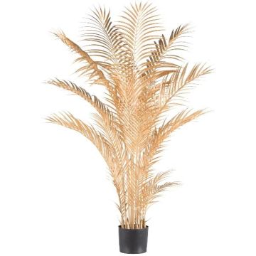 Dekorationspalm Areca TORMO, metallic-guld, 145cm
