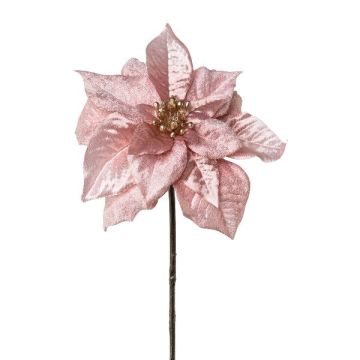 Sammet julstjärna FROLT, rosa-guld, 50cm Sammet julstjärna FROLT, rosa-guld, 50cm