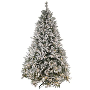 Plastgran ALASKA SPEED, snöad, LED-belysning, 210cm, Ø140cm Plastgran ALASKA SPEED, snöad, LED-belysning, 210cm, Ø140cm