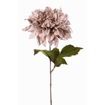 Sammet, konstgjord dahlia MINBU, ljuslila, 60cm, Ø17cm