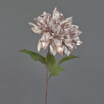 Sammet, konstgjord dahlia MINBU, ljuslila, 60cm, Ø17cm Sammet, konstgjord dahlia MINBU, ljuslila, 60cm, Ø17cm