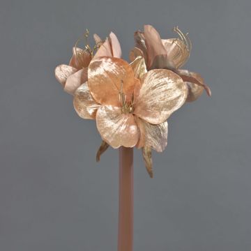 Sammet Amaryllis konstblomma KIRSTY, rosé, 70cm, Ø13-15cm Sammet Amaryllis konstblomma KIRSTY, rosé, 70cm, Ø13-15cm