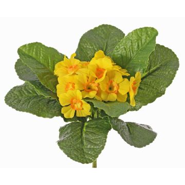 Konstgjord primula SUNDARA på stickpinne, gul, 20cm, Ø4cm