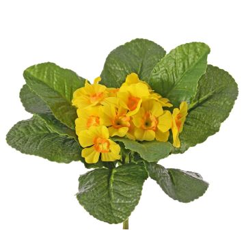 Konstgjord primula SUNDARA på stickpinne, gul, 20cm, Ø4cm