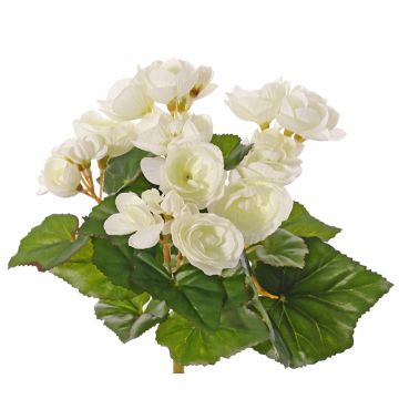 Konstgjord begonia BIRMA på stödpinne, krämfärgad, 20cm, Ø3-5cm Konstgjord begonia BIRMA på stödpinne, krämfärgad, 20cm, Ø3-5cm