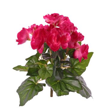Konstgjord begonia BIRMA på pinne, cerise, 20cm, Ø3-5cm Konstgjord begonia BIRMA på pinne, cerise, 20cm, Ø3-5cm