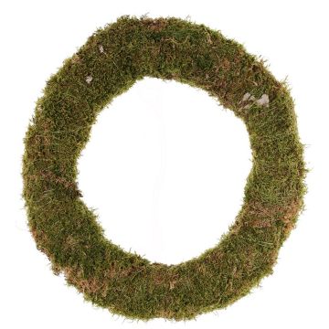 Naturlig mosskrans DIOTIMA, grön, Ø38cm Naturlig mosskrans DIOTIMA, grön, Ø38cm