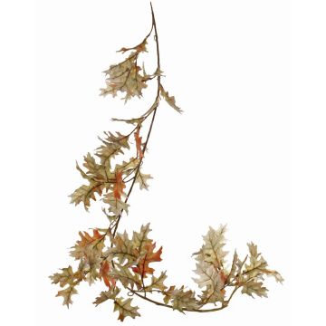Konstgjord ekgirland ERASMIA, grön-röd, 180cm Konstgjord ekgirland ERASMIA, grön-röd, 180cm
