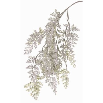 Konstgjord artemisia-gren EUDOKIA, vitgrön, 100cm