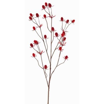 Dekorativ kvist av edelkard LOUKAS, röd, 70cm, Ø1-1,5cm Dekorativ kvist av edelkard LOUKAS, röd, 70cm, Ø1-1,5cm