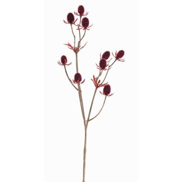 Dekorativ kvist av ädelkard LOUKAS, vinrödt, 45cm, Ø1-1,5cm Dekorativ kvist av ädelkard LOUKAS, vinrödt, 45cm, Ø1-1,5cm